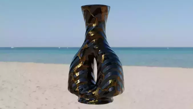 decorative flower vase interior