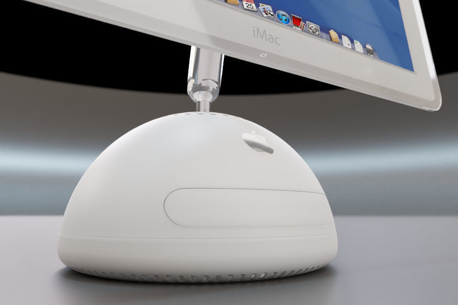Apple iMac 3D model_9