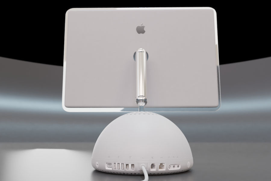 Apple iMac 3D model_6