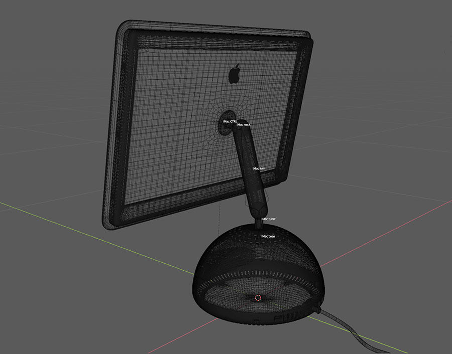 Apple iMac 3D model_11