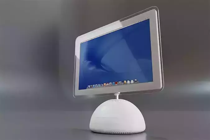 Apple iMac 3D model