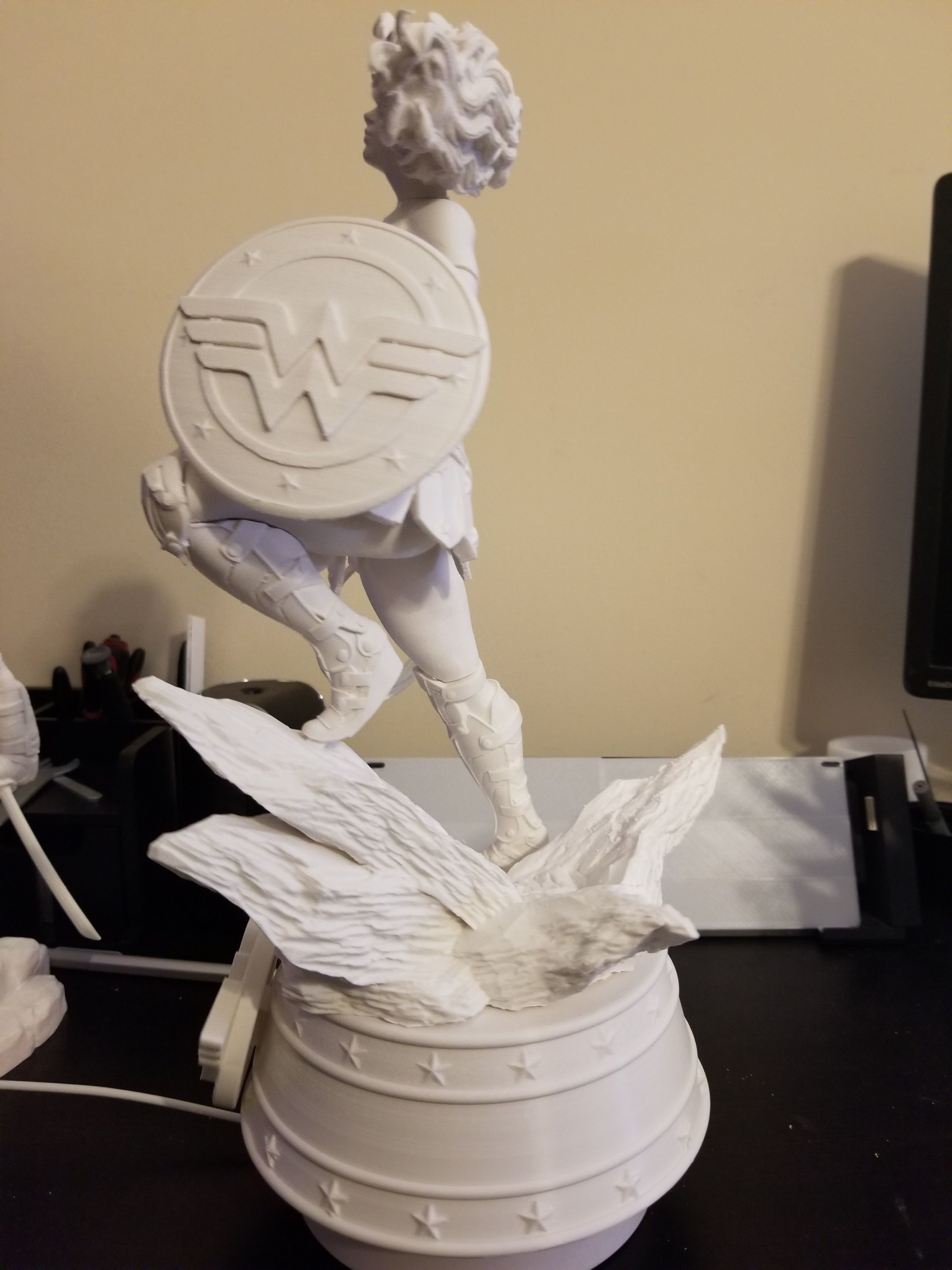 Wonder Woman Classic DC Comics Justice League 3d print model 3D print model_24