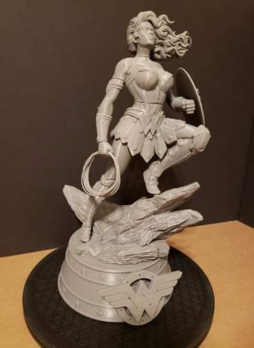 Wonder Woman Classic DC Comics Justice League 3d print model 3D print model_1