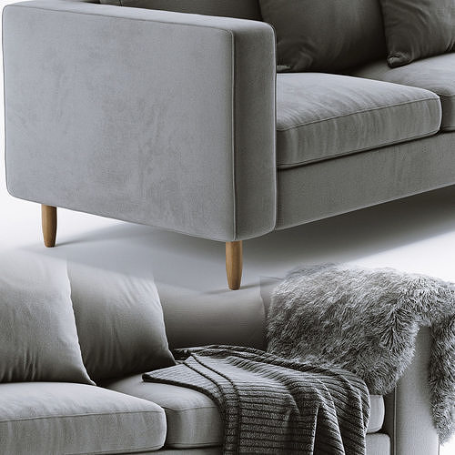Sofa Indivi BoConcept 3D model 2