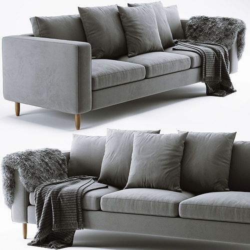 Sofa Indivi BoConcept 3D model 4