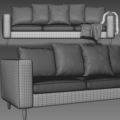 Sofa Indivi BoConcept 3D model 6
