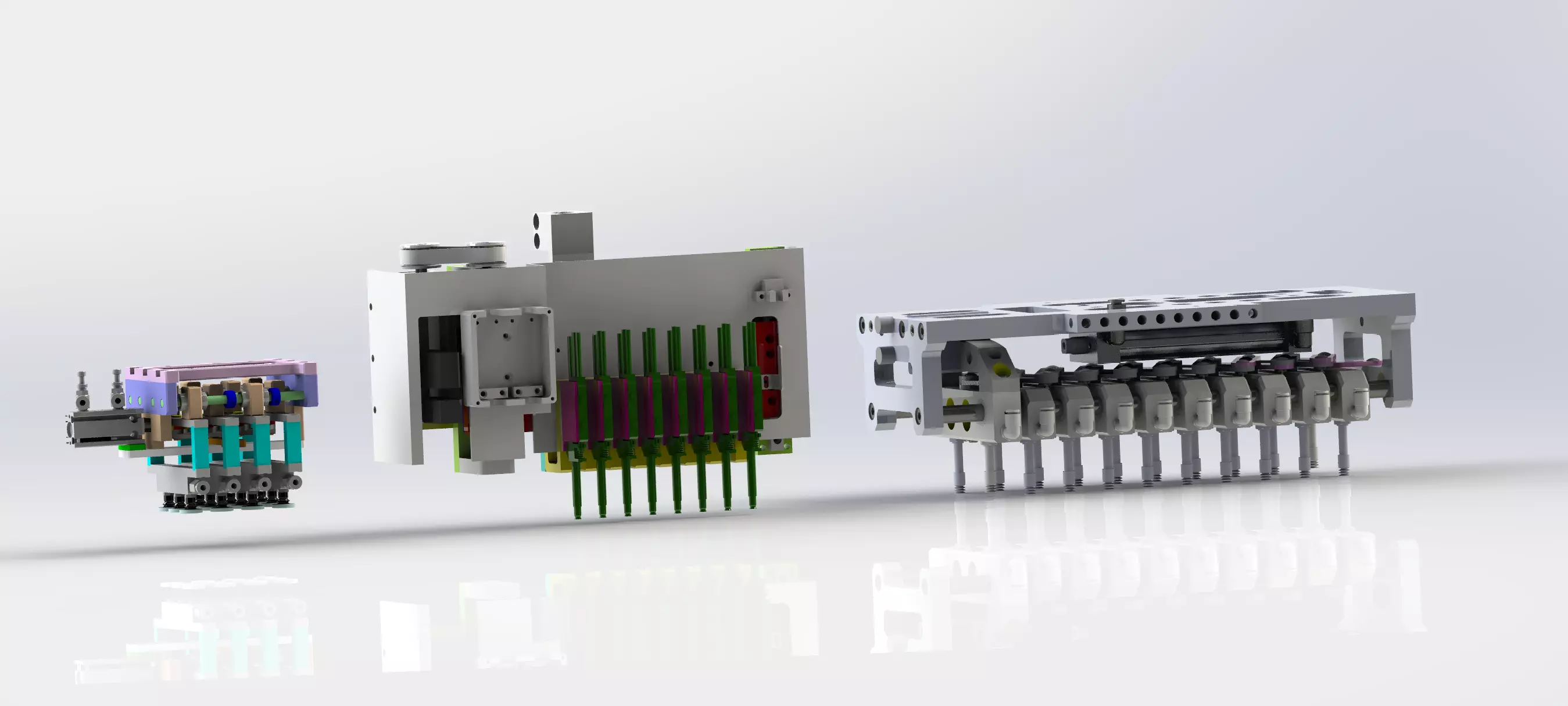 Variable distance mechanism 3D model_0