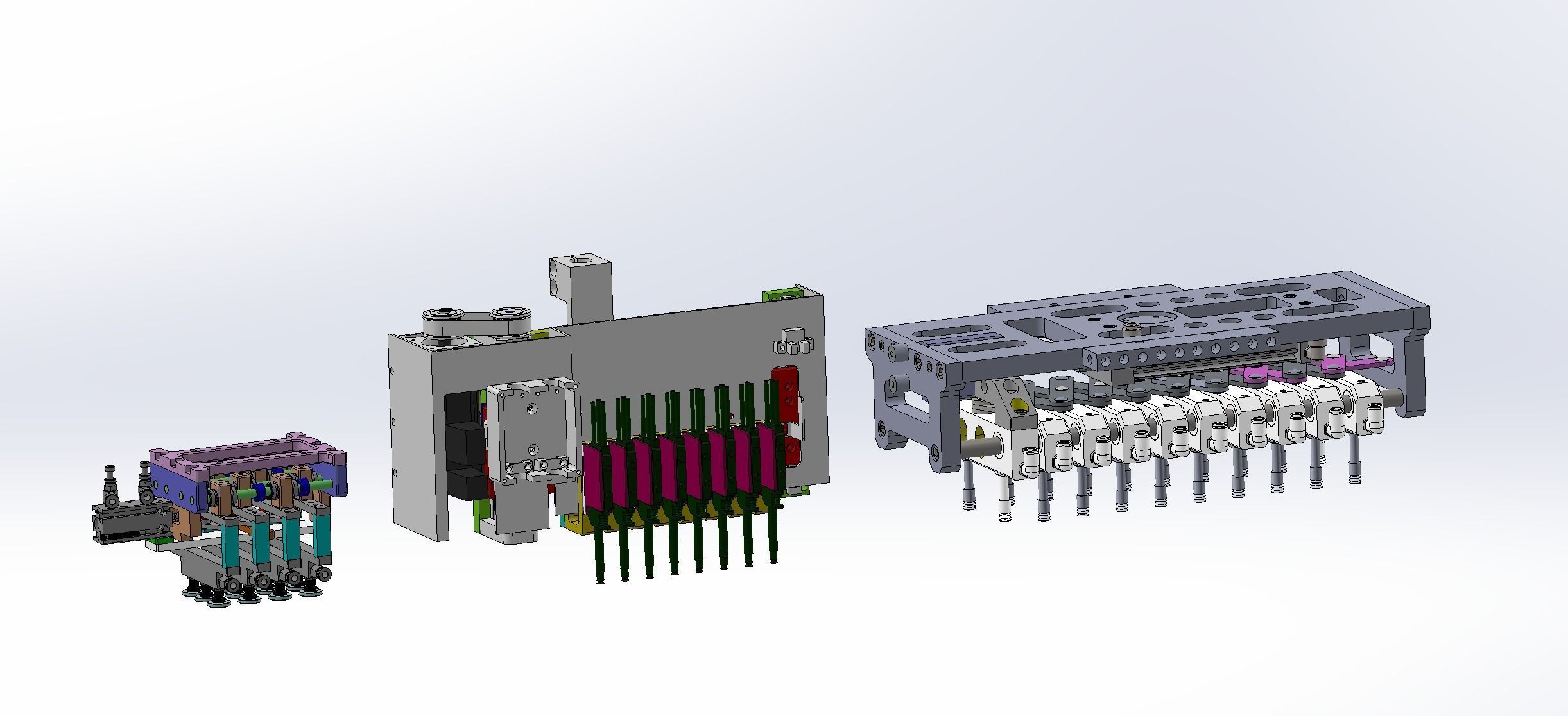Variable distance mechanism 3D model_3