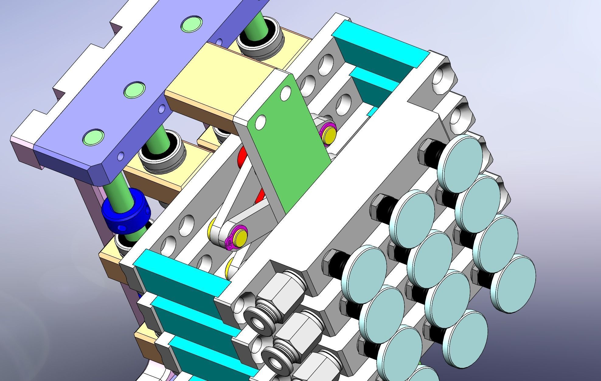 Variable distance mechanism 3D model_6