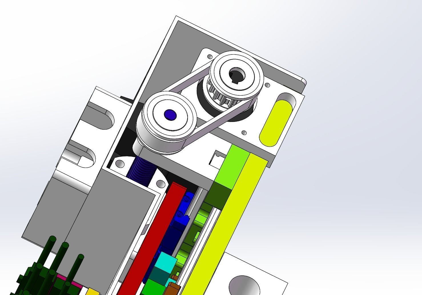 Variable distance mechanism 3D model_8