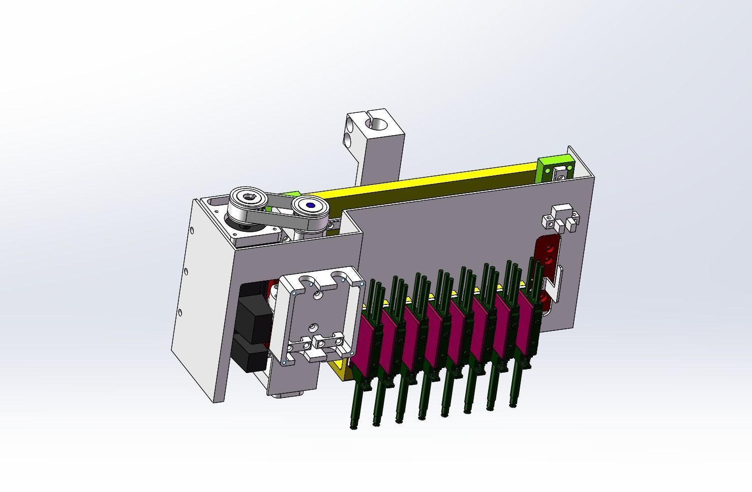 Variable distance mechanism 3D model_9