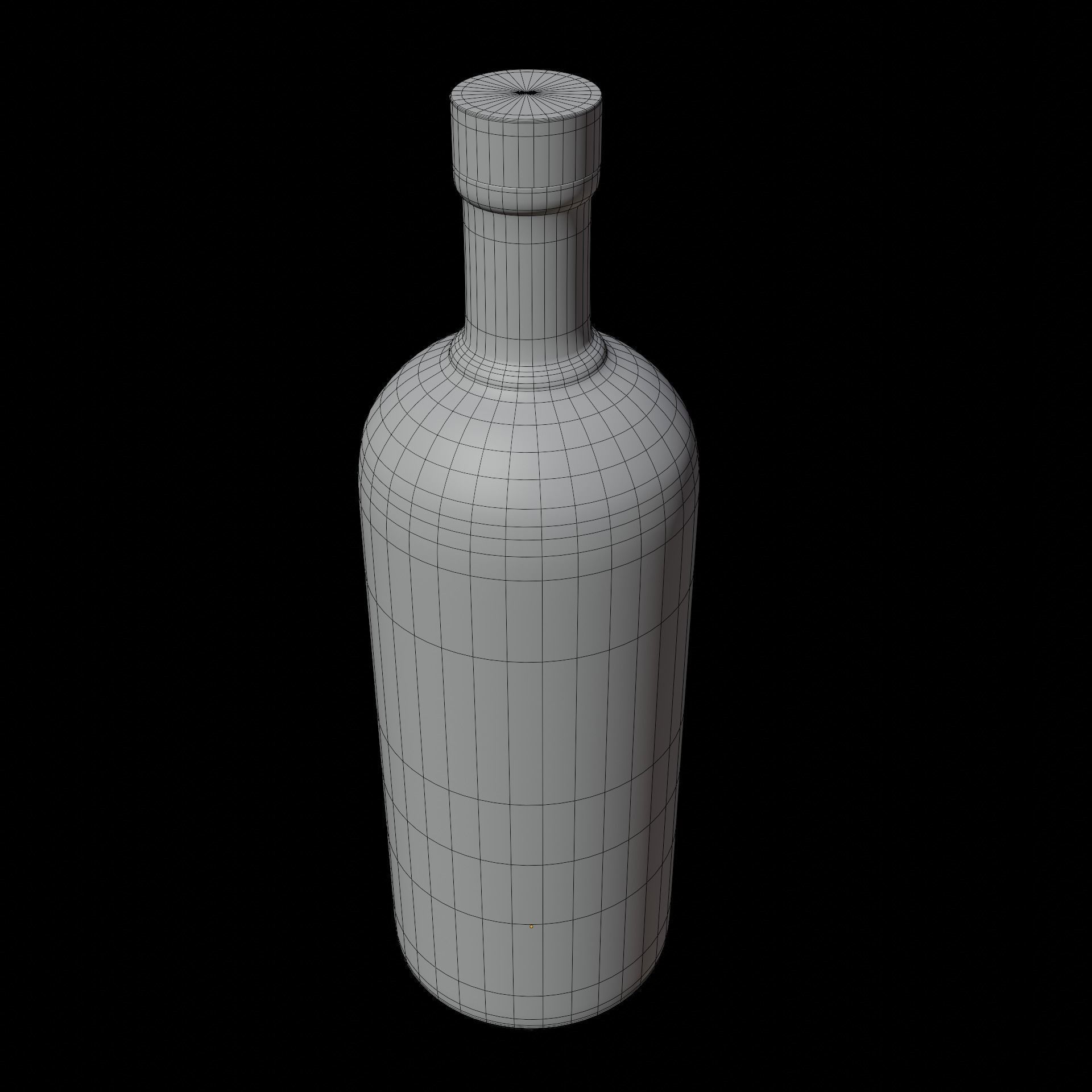Vodka Bottle and Shot Glasses Pack 3D Model Collection_18