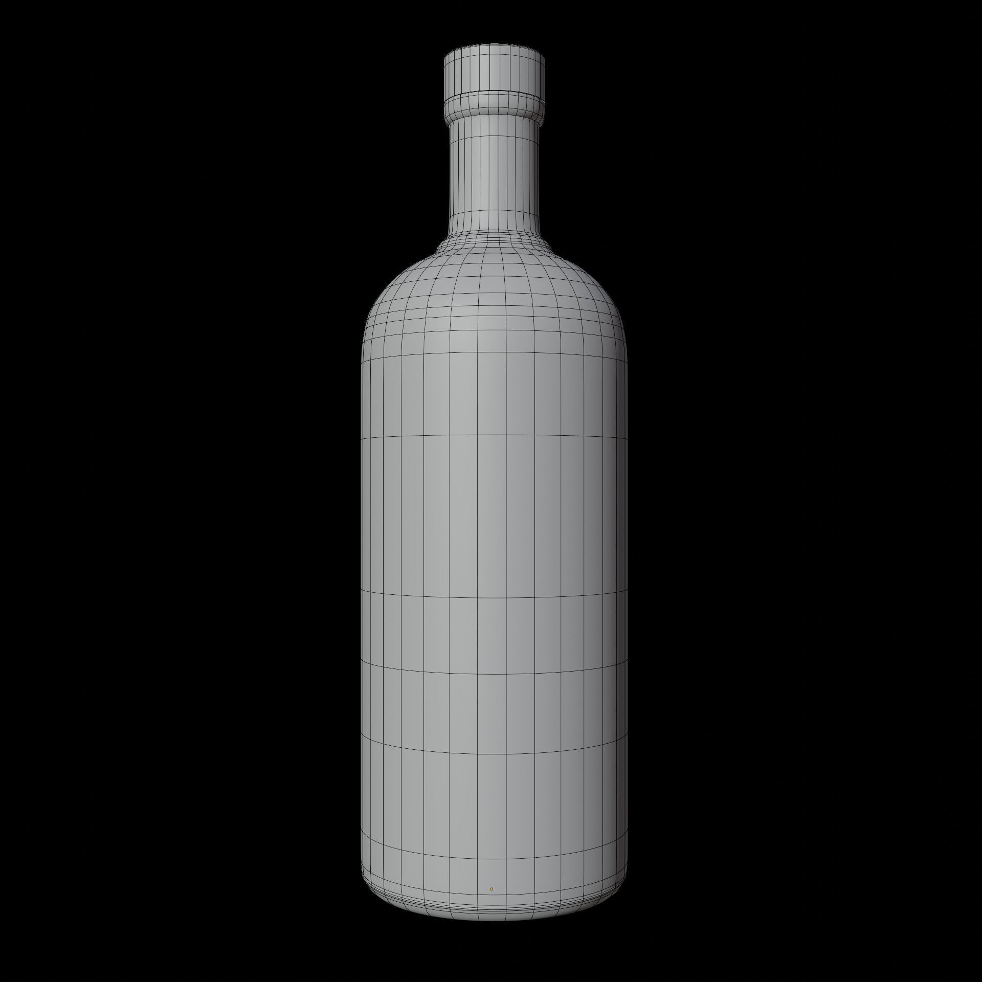 Vodka Bottle and Shot Glasses Pack 3D Model Collection_17