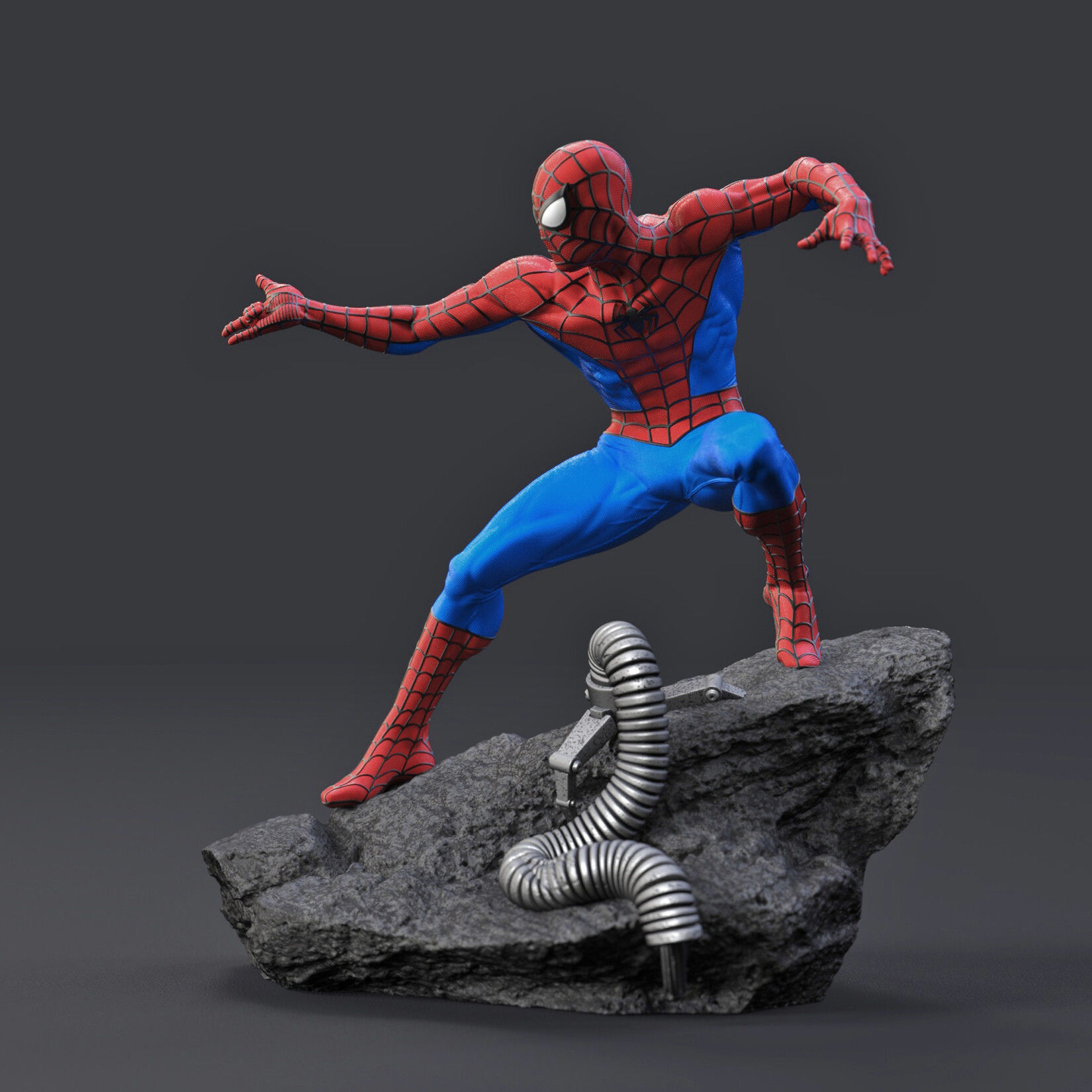 Spider-Man 3d print model spiderverse marvel spiderman   3D print model_12