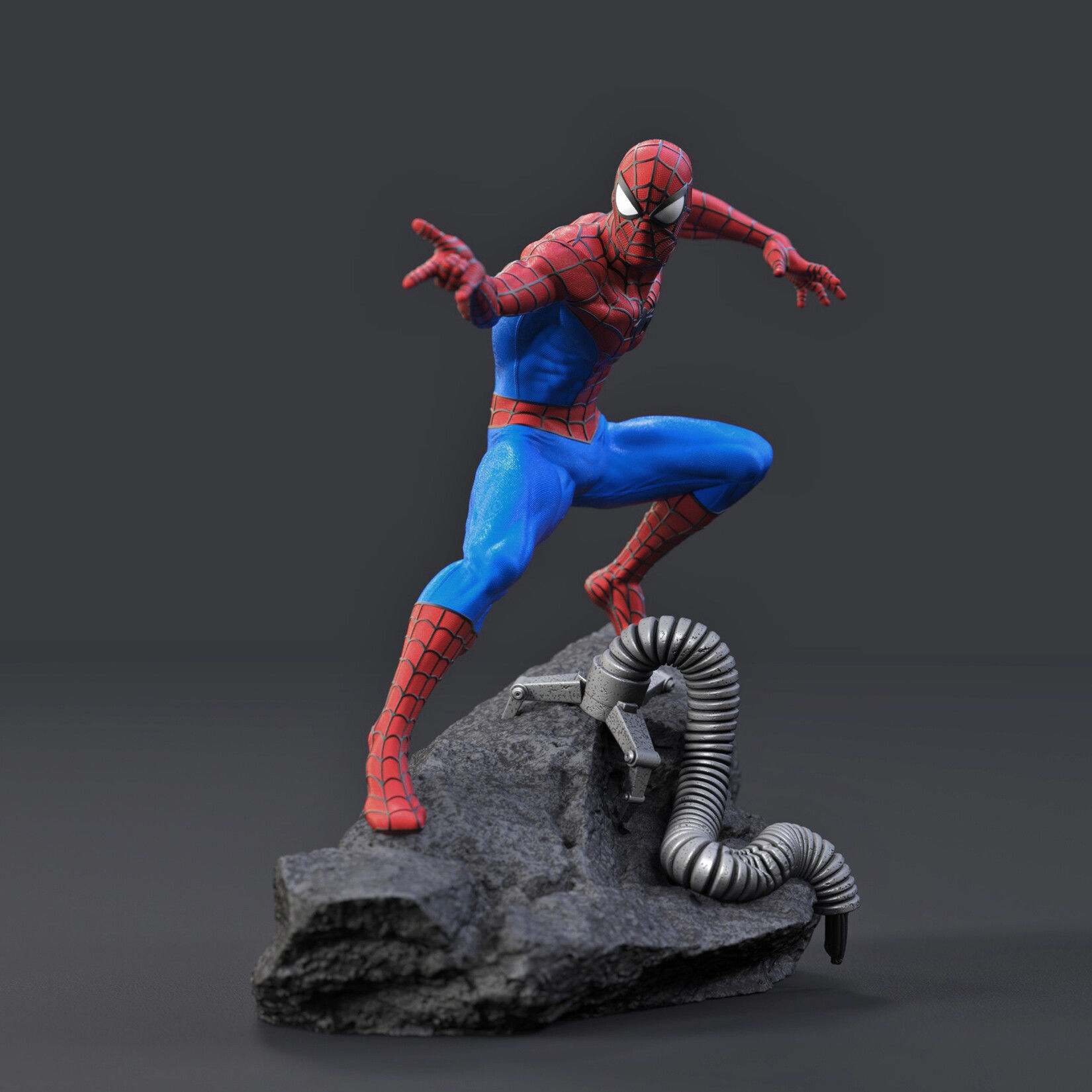 Spider-Man 3d print model spiderverse marvel spiderman   3D print model_16
