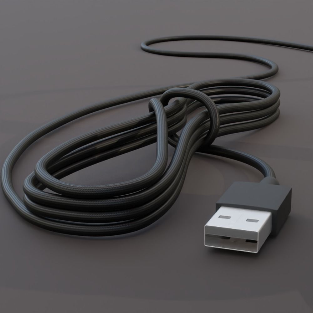 Condenser Microphone HyperX Quadcast 3D model_16