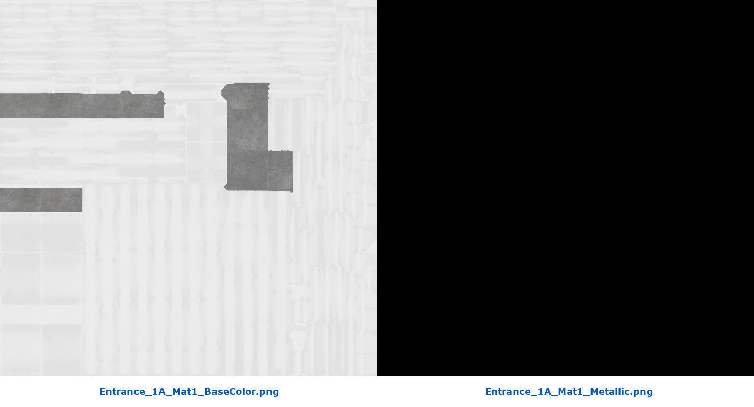 Entrance 1A Low-poly 3D model_13