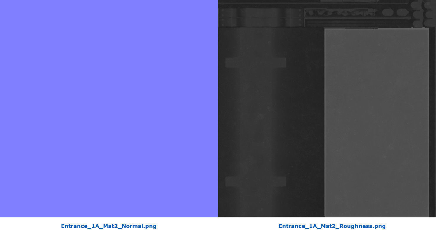 Entrance 1A Low-poly 3D model_17