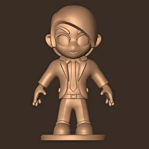 LIGHT YAGAMI - DEATH NOTE 3D print model