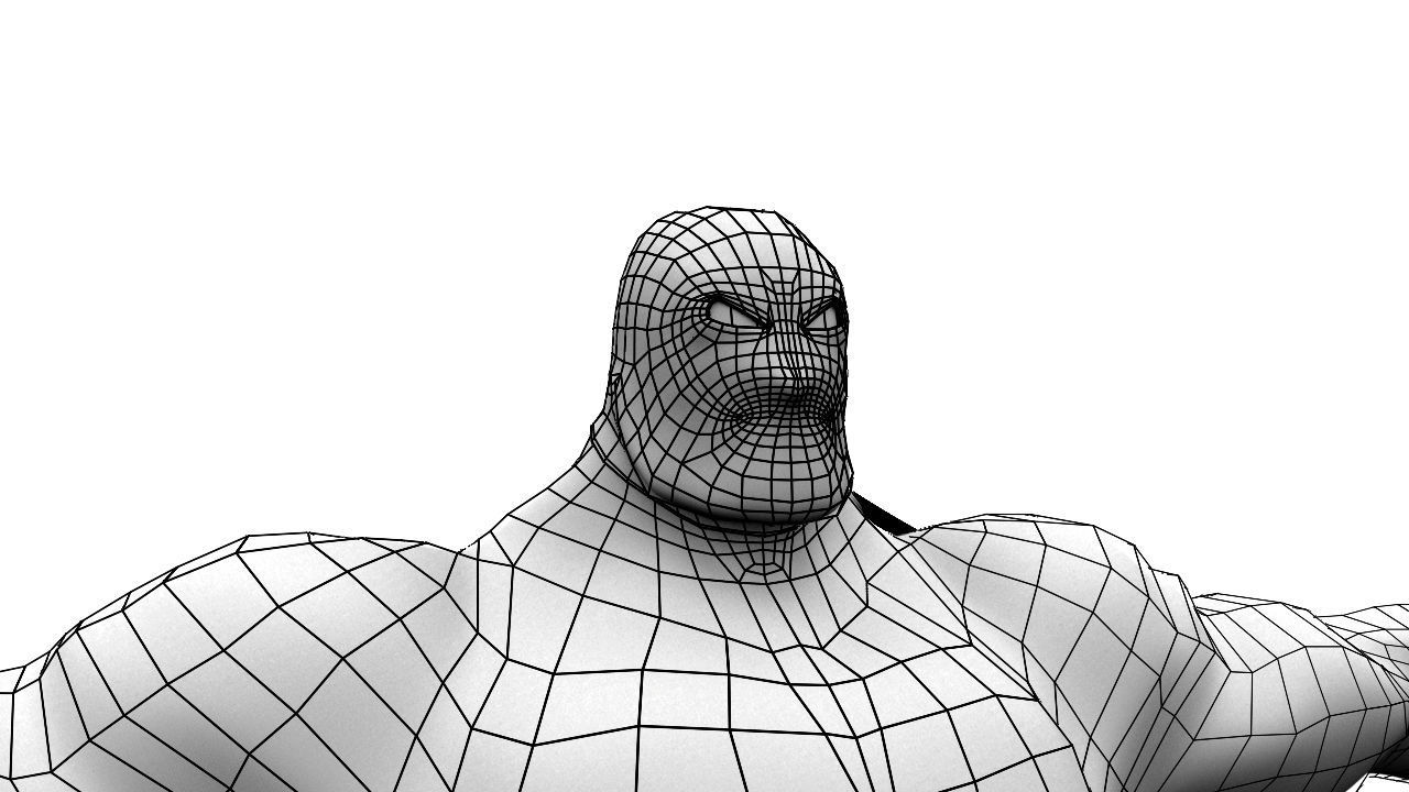 Classic Superhero Pack 3D model_26