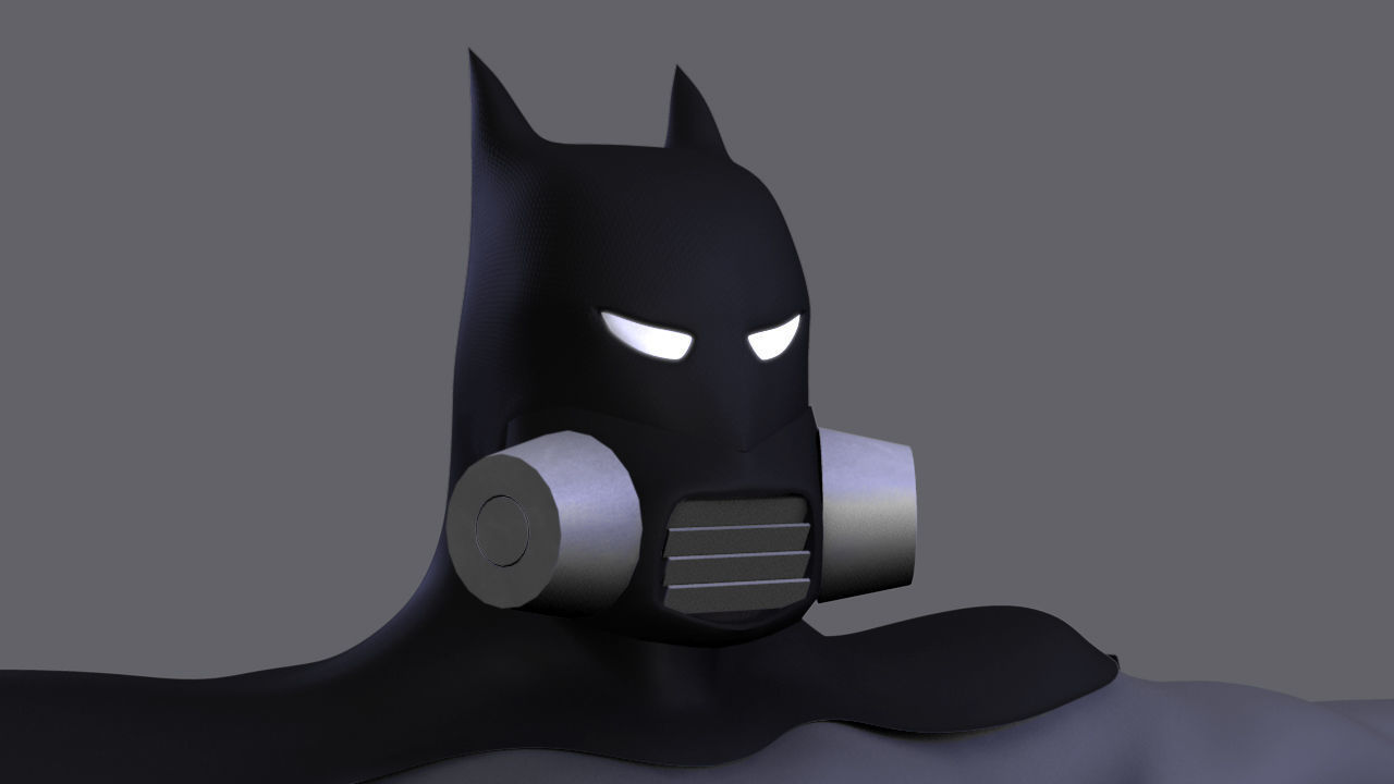 Classic Superhero Pack 3D model_44
