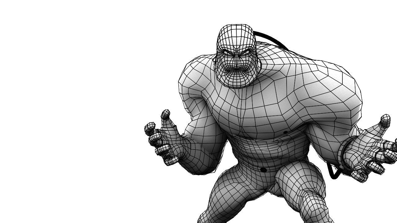 Classic Superhero Pack 3D model_13