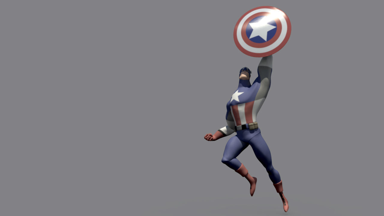 Classic Superhero Pack 3D model_81