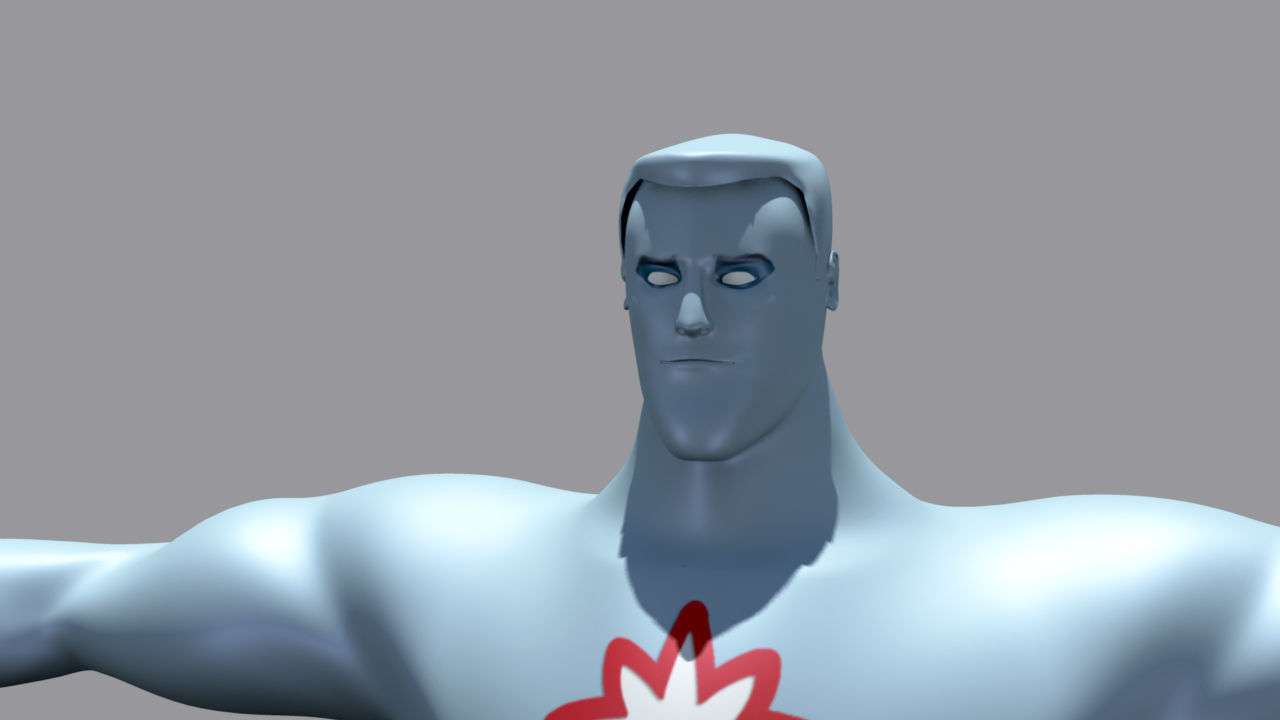 Classic Superhero Pack 3D model_105