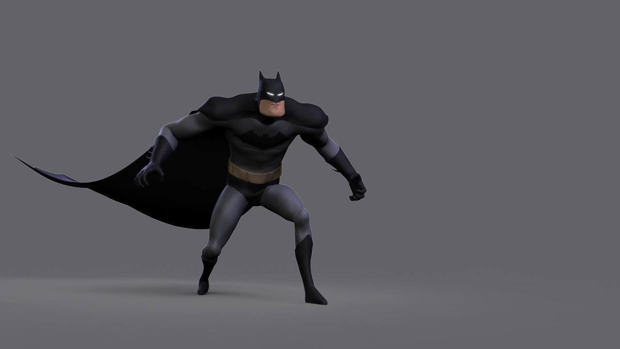Classic Superhero Pack 3D model_37