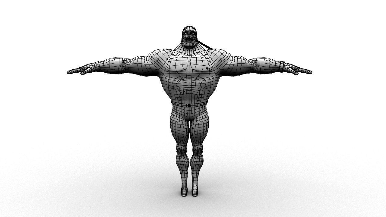 Classic Superhero Pack 3D model_24