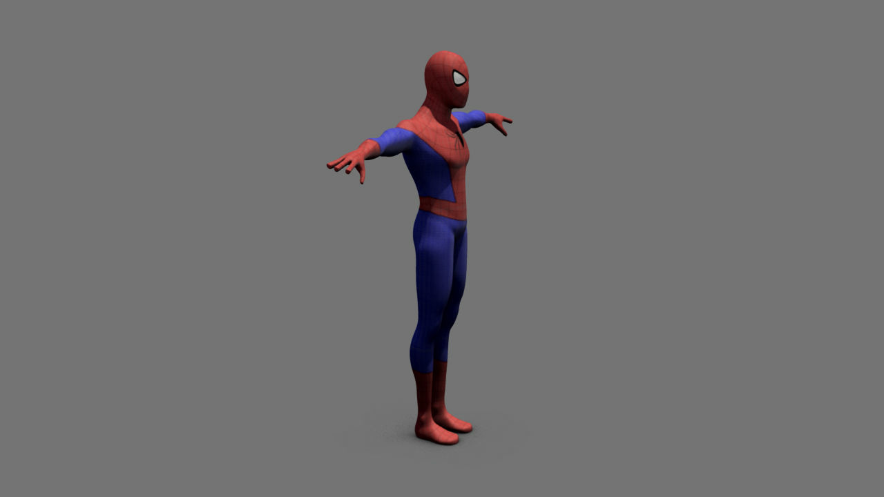 Classic Superhero Pack 3D model_98