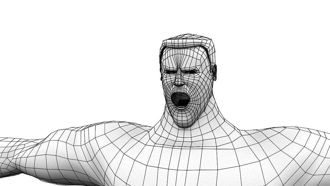 Classic Superhero Pack 3D model_113