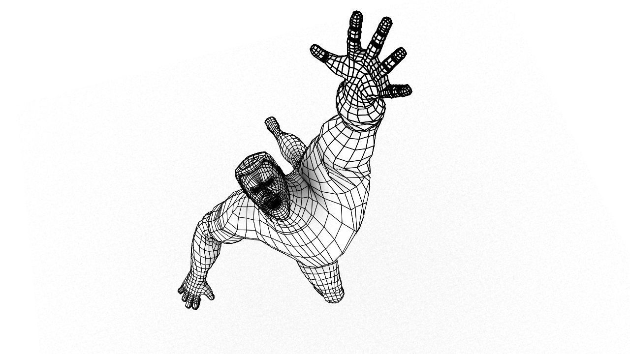 Classic Superhero Pack 3D model_102