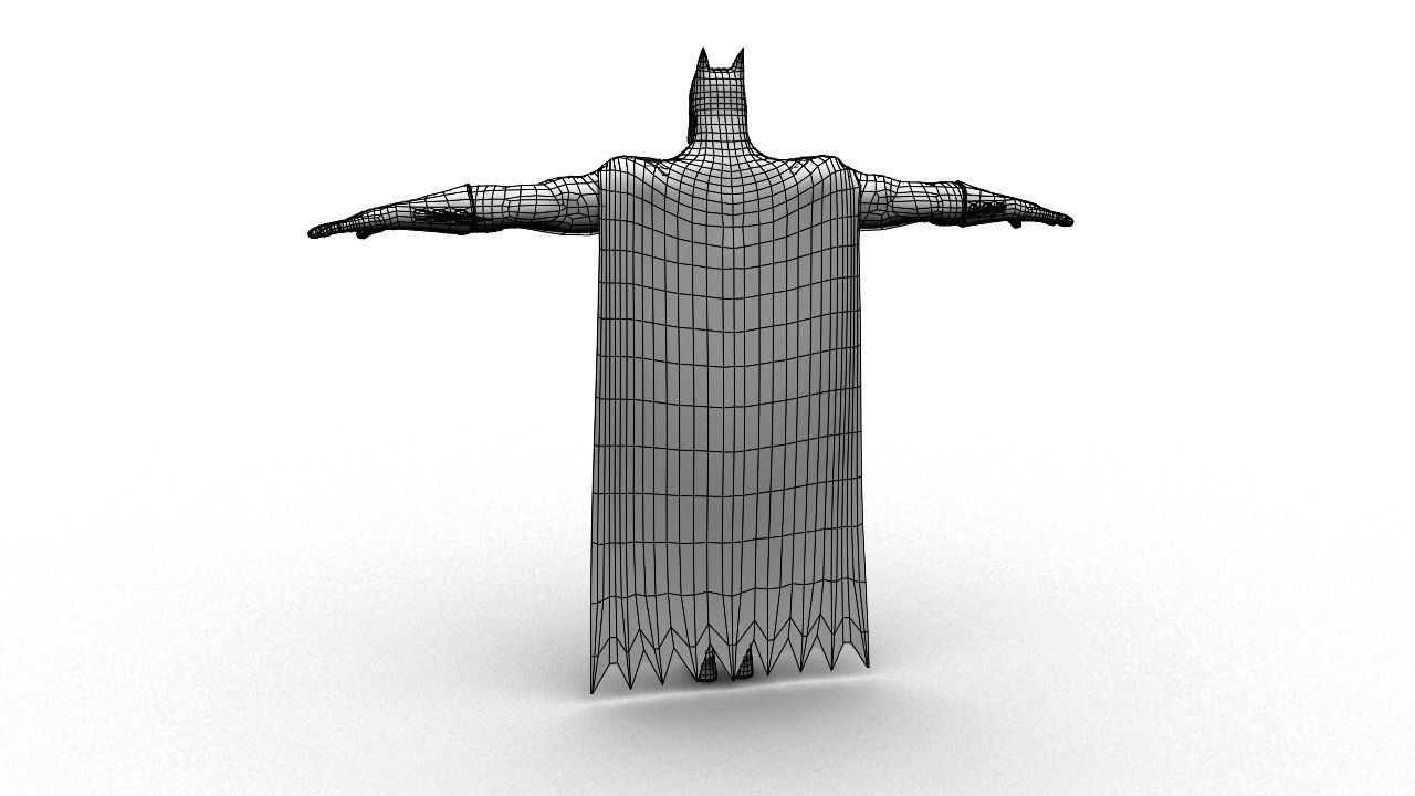 Classic Superhero Pack 3D model_50