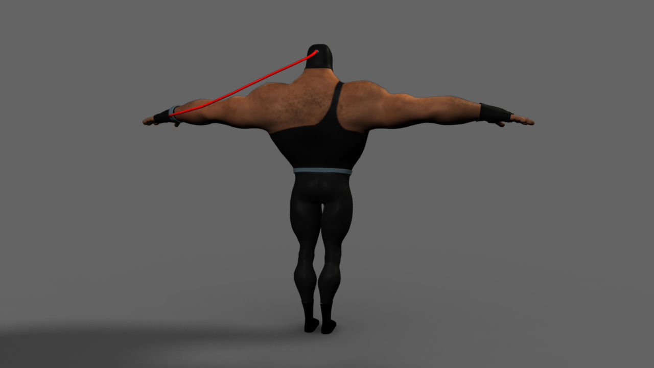 Classic Superhero Pack 3D model_10