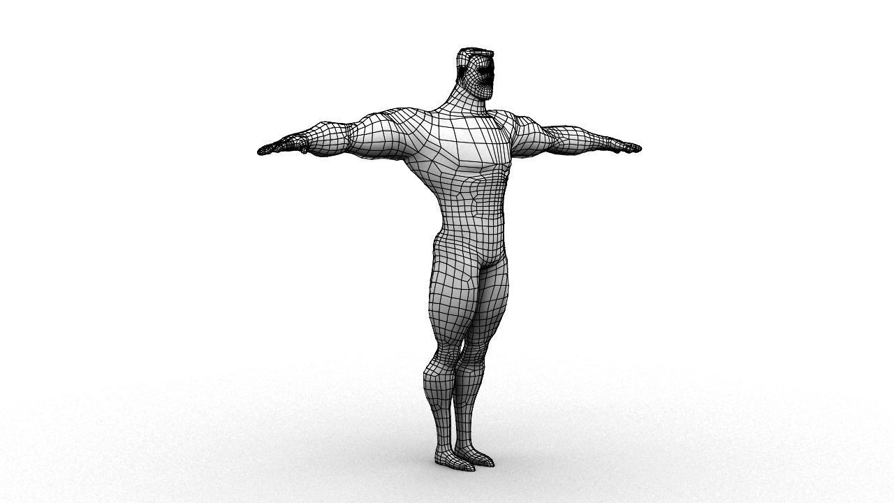 Classic Superhero Pack 3D model_111