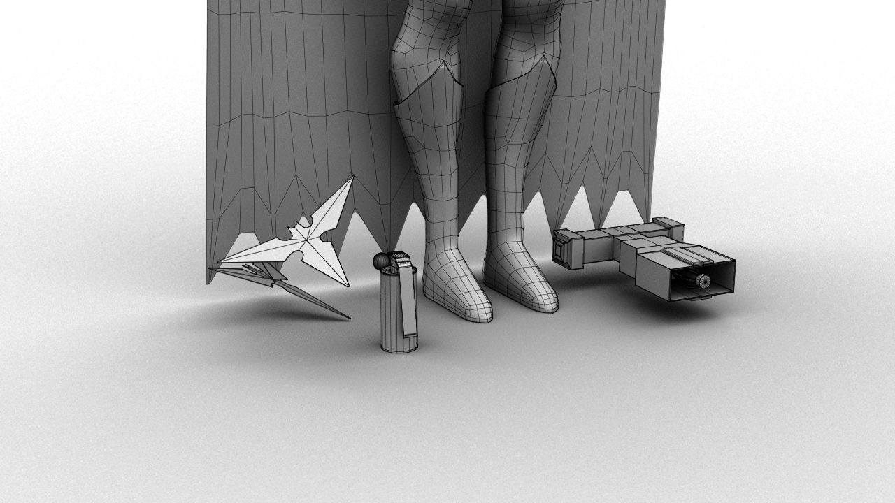 Classic Superhero Pack 3D model_57