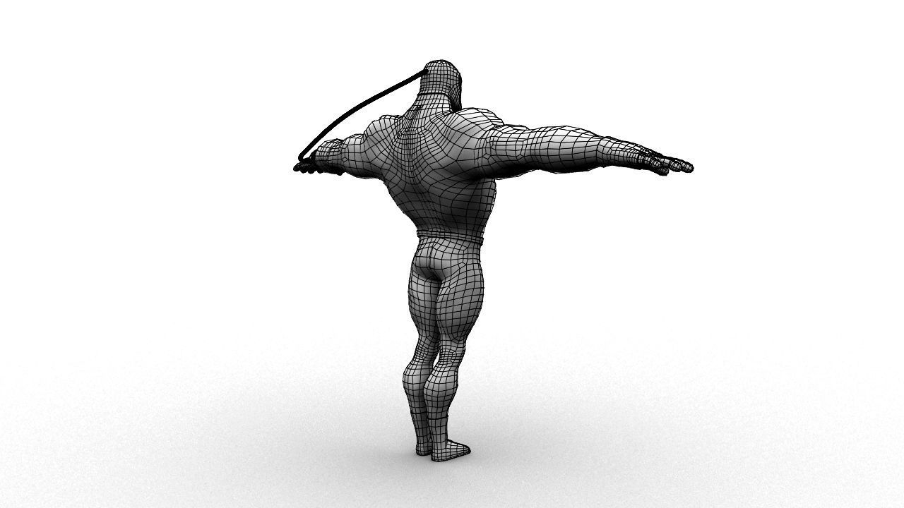Classic Superhero Pack 3D model_25