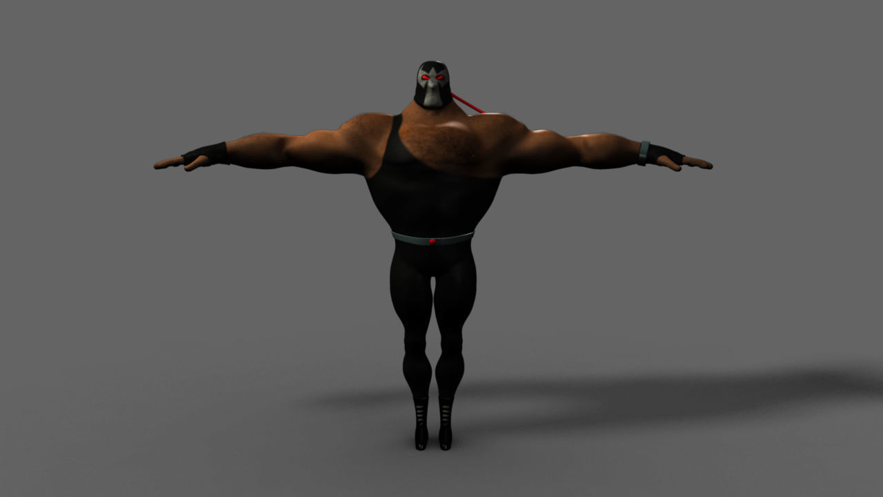 Classic Superhero Pack 3D model_9