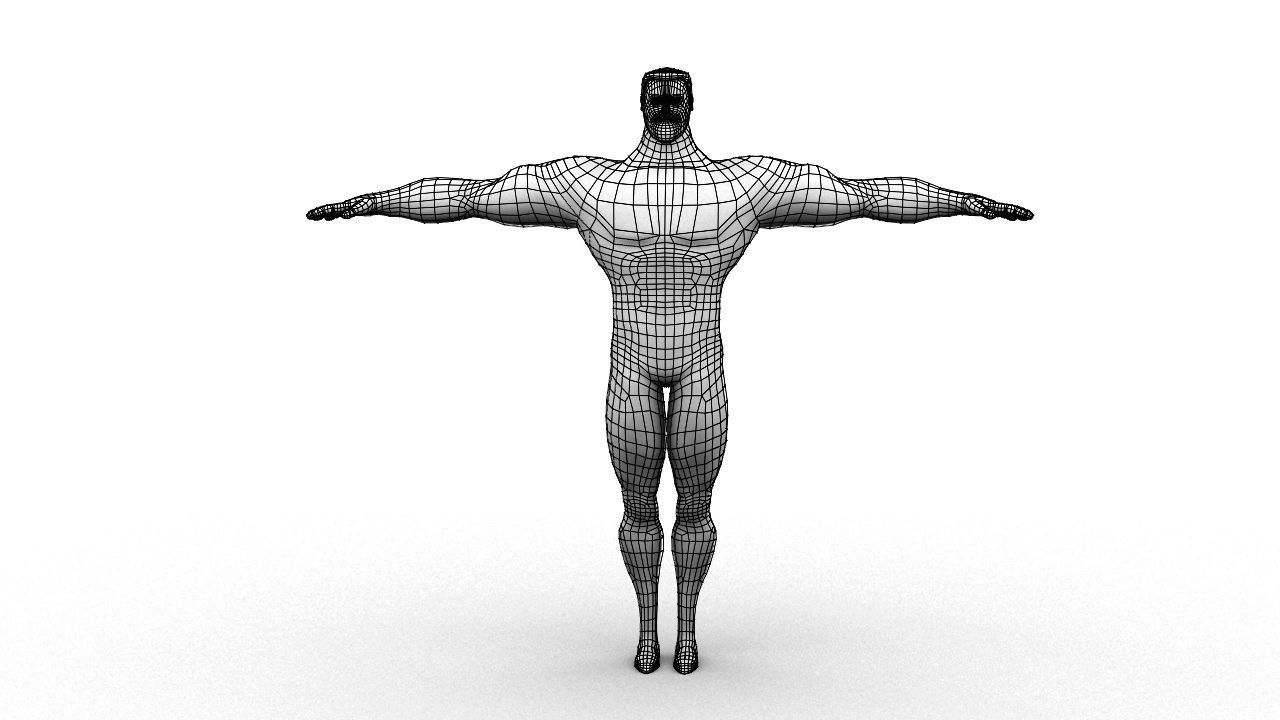Classic Superhero Pack 3D model_109