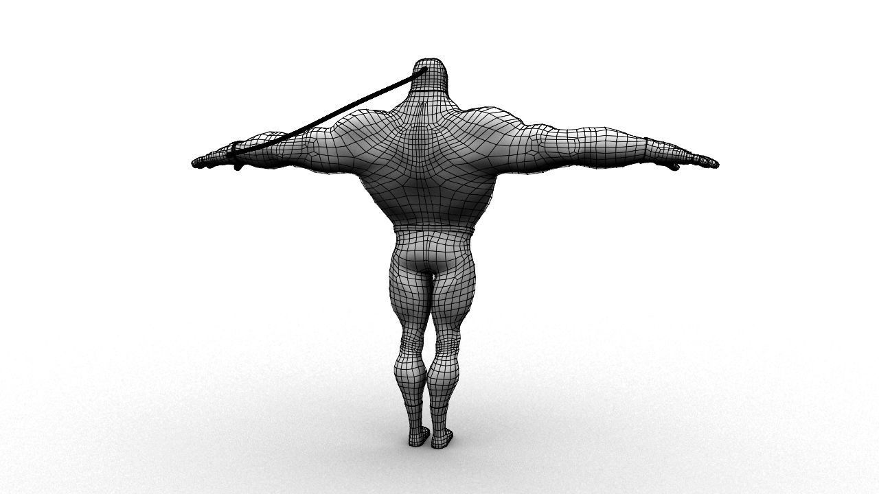 Classic Superhero Pack 3D model_22