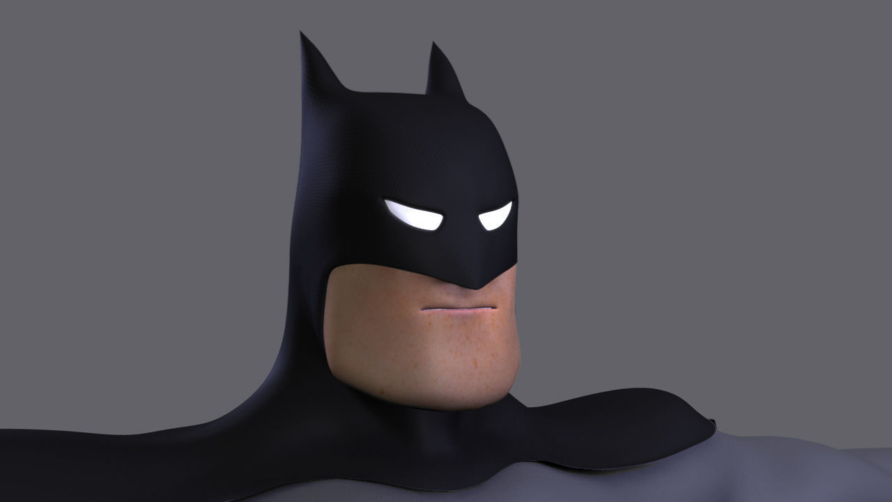 Classic Superhero Pack 3D model_42