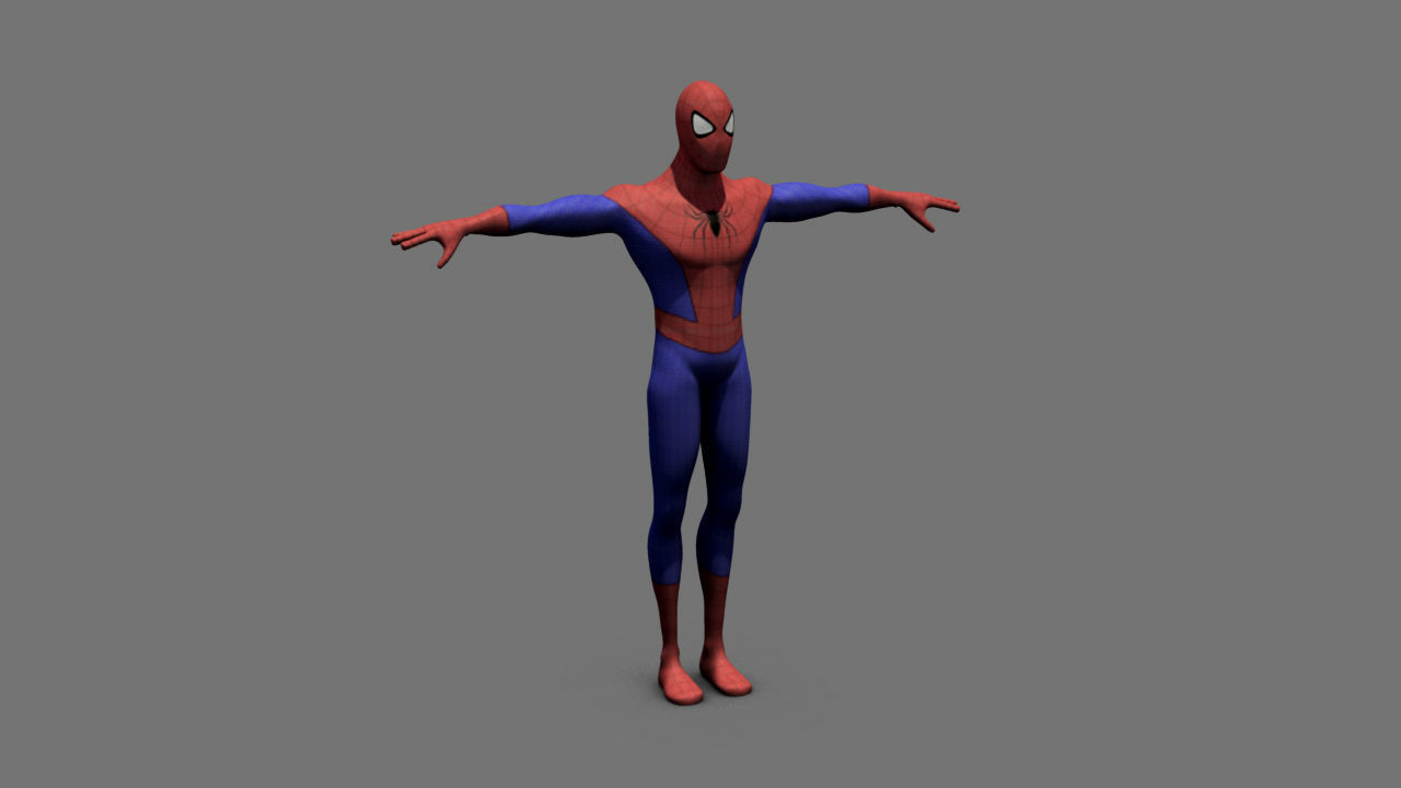 Classic Superhero Pack 3D model_95