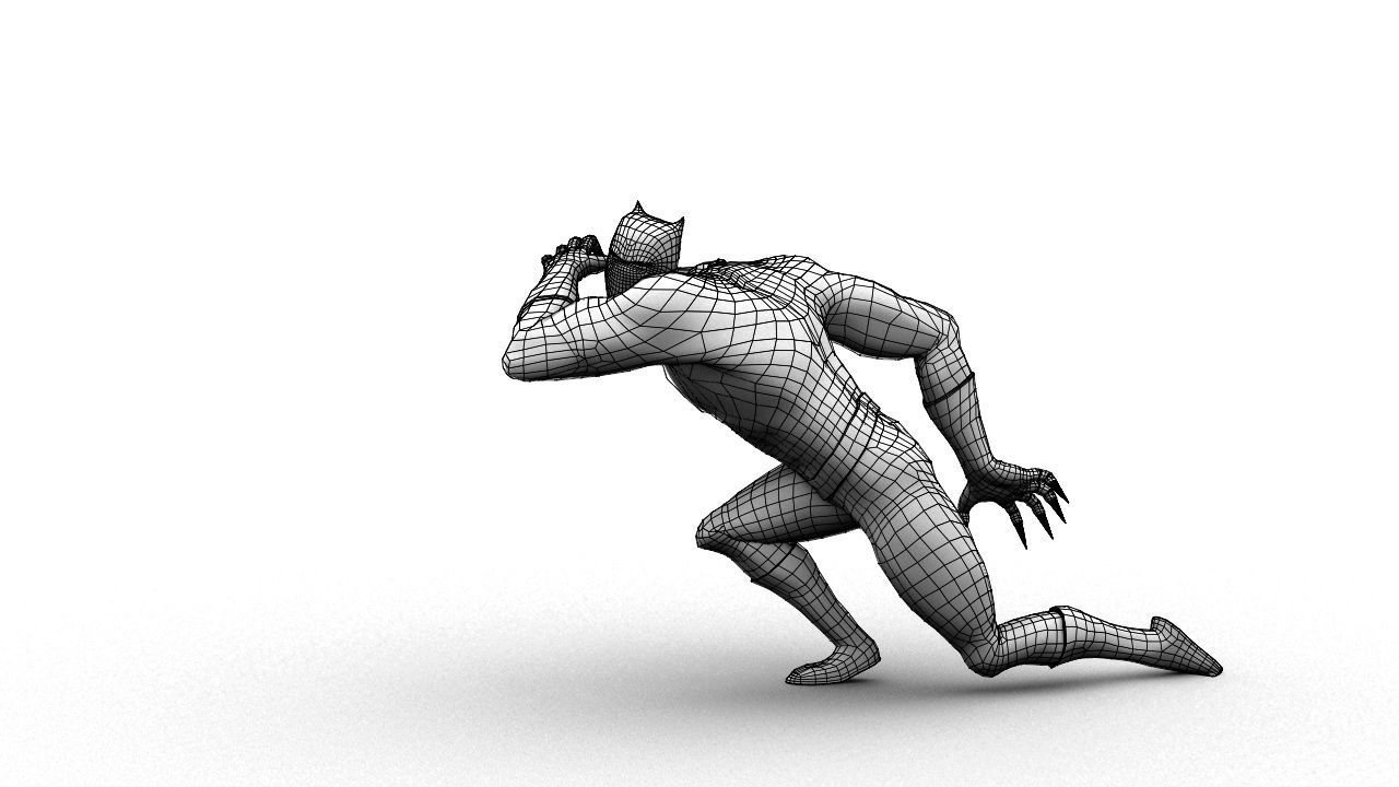 Classic Superhero Pack 3D model_68