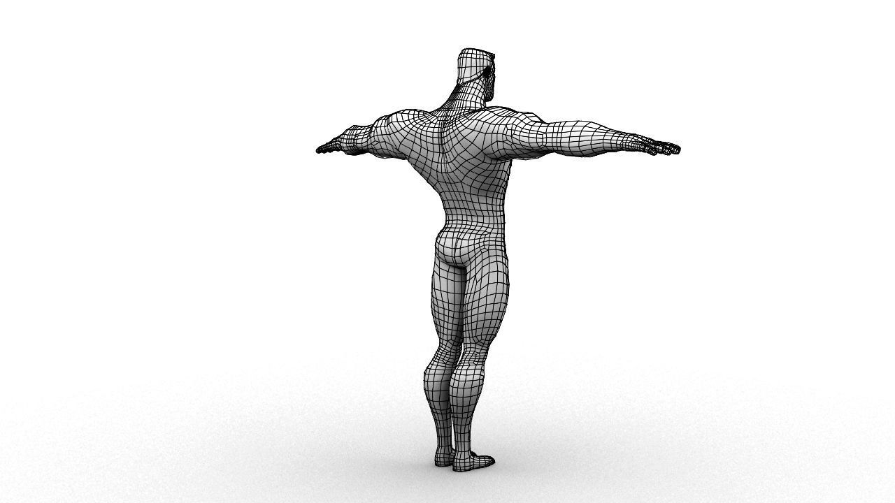 Classic Superhero Pack 3D model_103