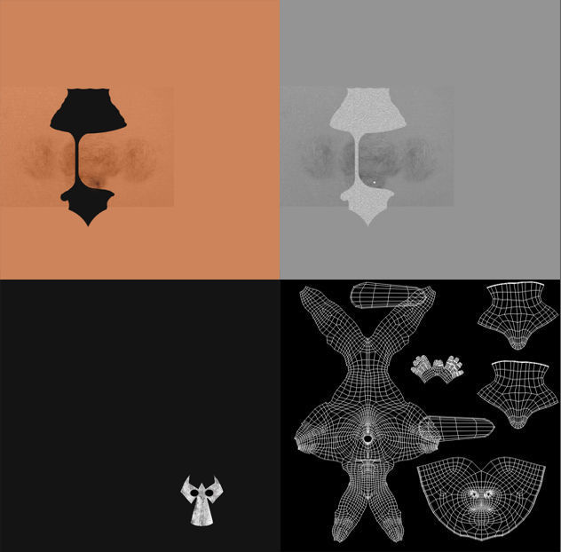 Classic Superhero Pack 3D model_30