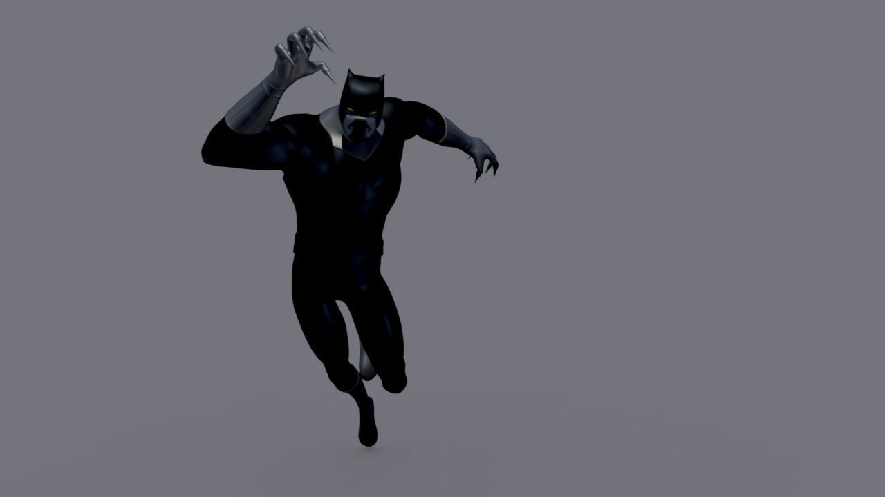 Classic Superhero Pack 3D model_63