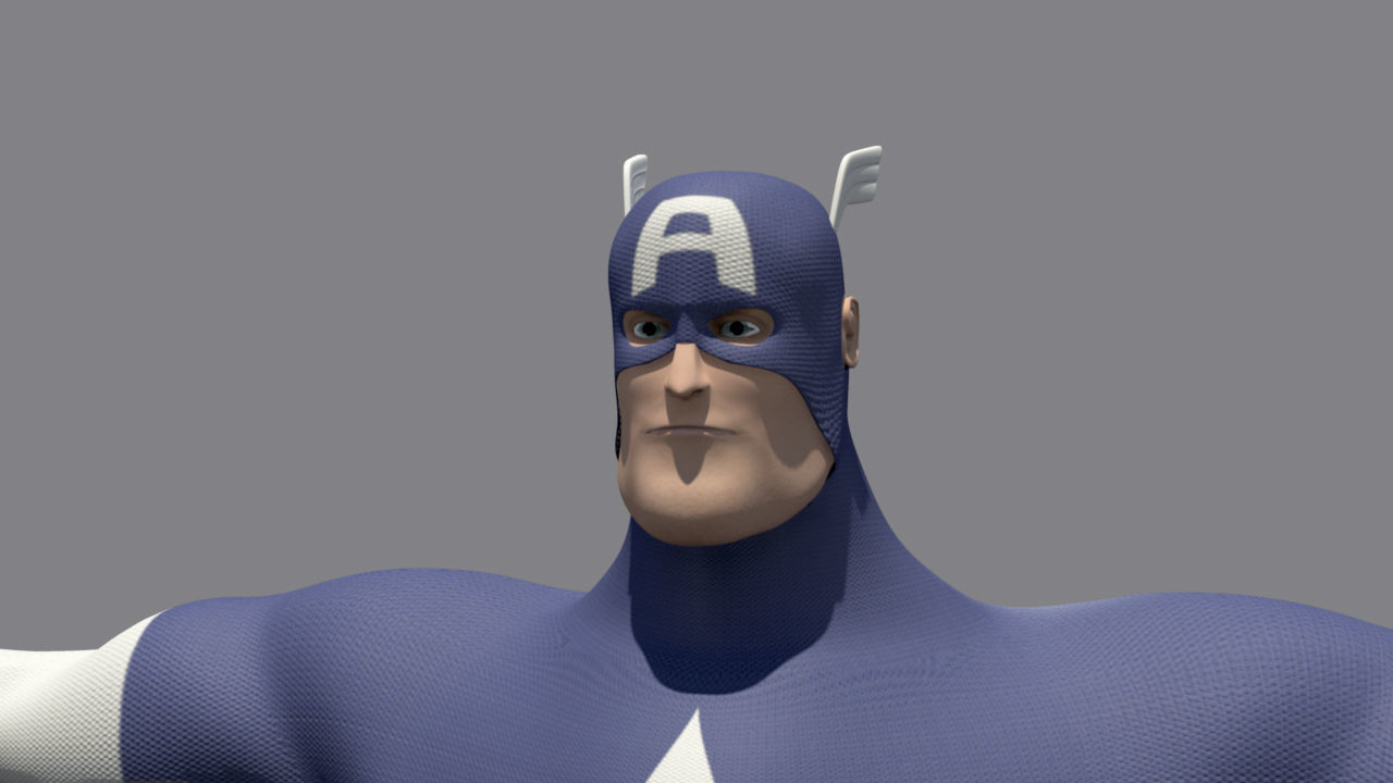 Classic Superhero Pack 3D model_86
