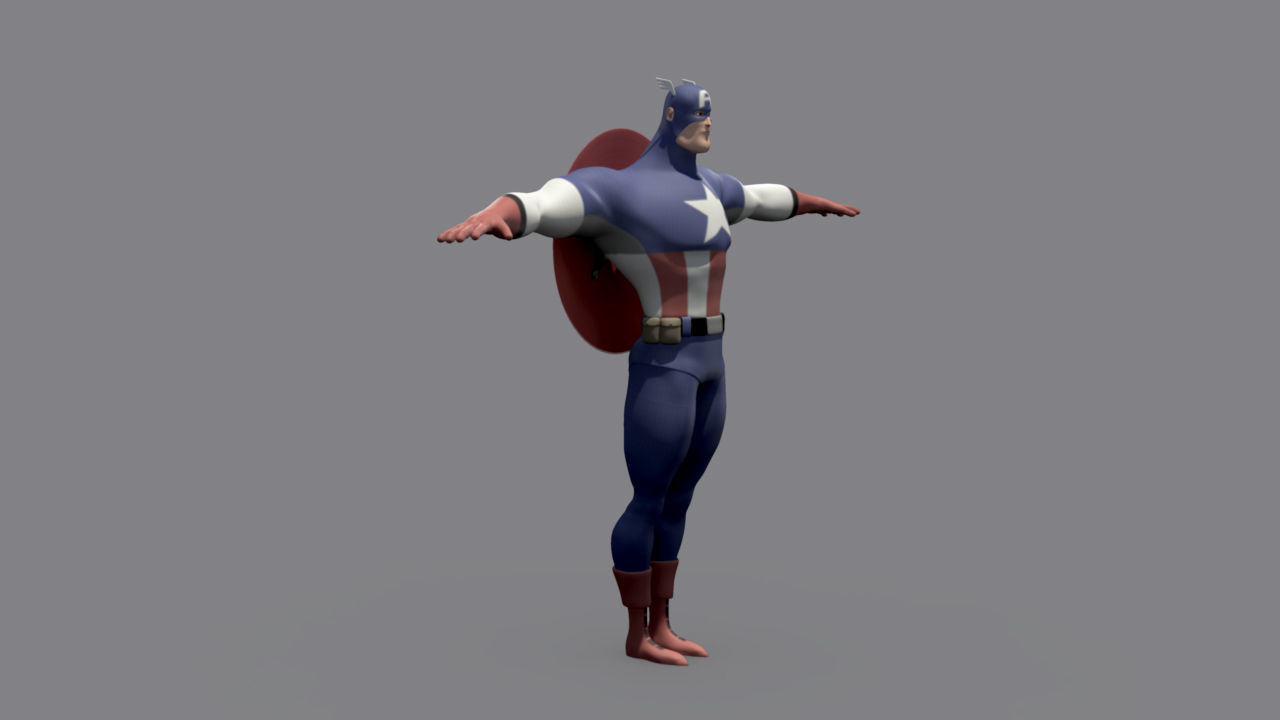 Classic Superhero Pack 3D model_87