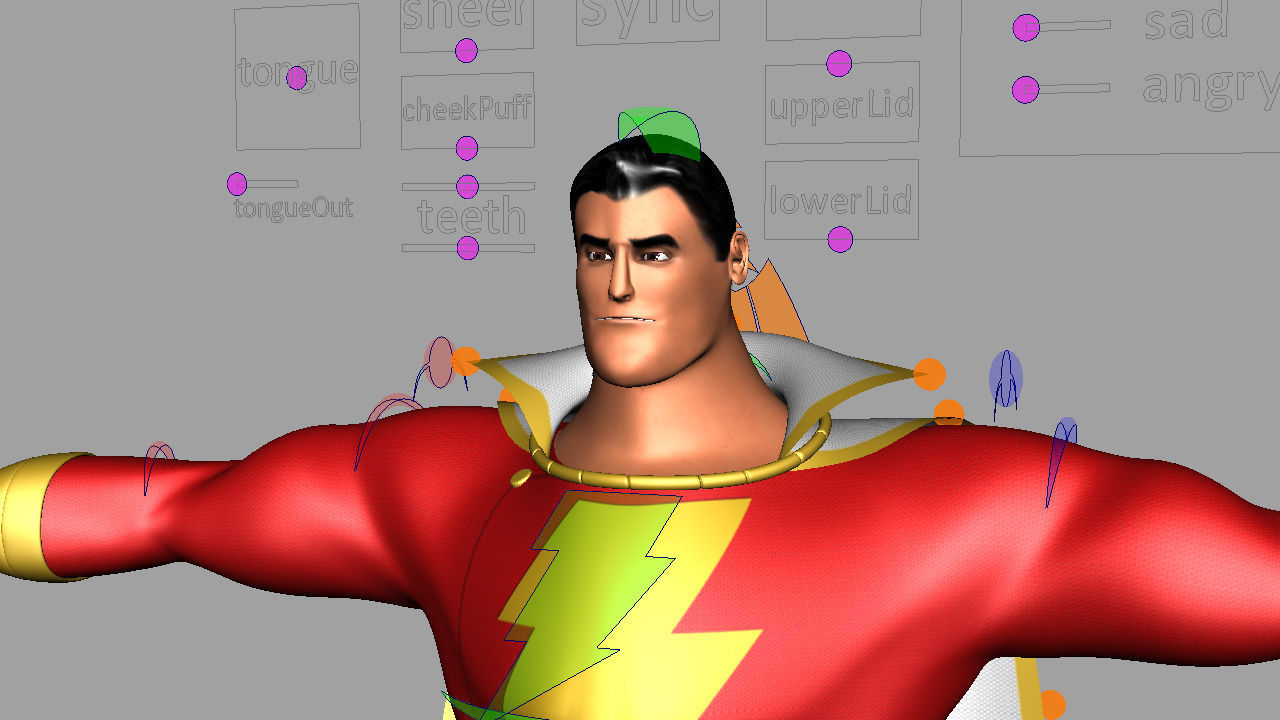 Classic Superhero Pack 3D model_116